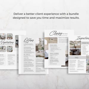 Seller Pre-Listing Presentation, Real Estate Template, Real Estate Marketing, Seller Guide, Canva, Real Estate, Realtor, Pre-Listing Packet image 7