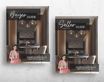 Real Estate Listing Presentation, Buyer Presentation and Seller Presentation Template, Printable Home Seller and Home Buyer Guide Template