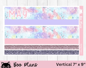 Spring Fresh May  7" x 9" Monthly Planner Kit