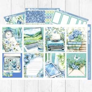 Springtime Planning - Erin Condren Vertical 7&quot; x 9&quot; - Weekly Planner Sticker Set