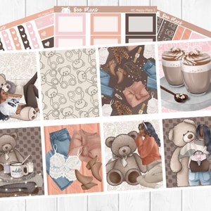 Happy Place - Hobonichi Cousin A5 - Weekly Planner Sticker Set