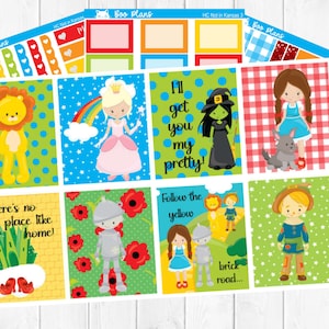 Not in Kansas - Hobonichi Cousin A5 - Weekly Planner Sticker Kit