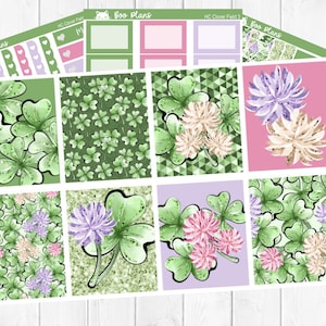 Clover Field - Hobonichi Cousin A5 - Weekly Planner Sticker Kit