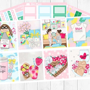 Mom Life - Hobonichi Cousin A5 - Weekly Planner Sticker Kit