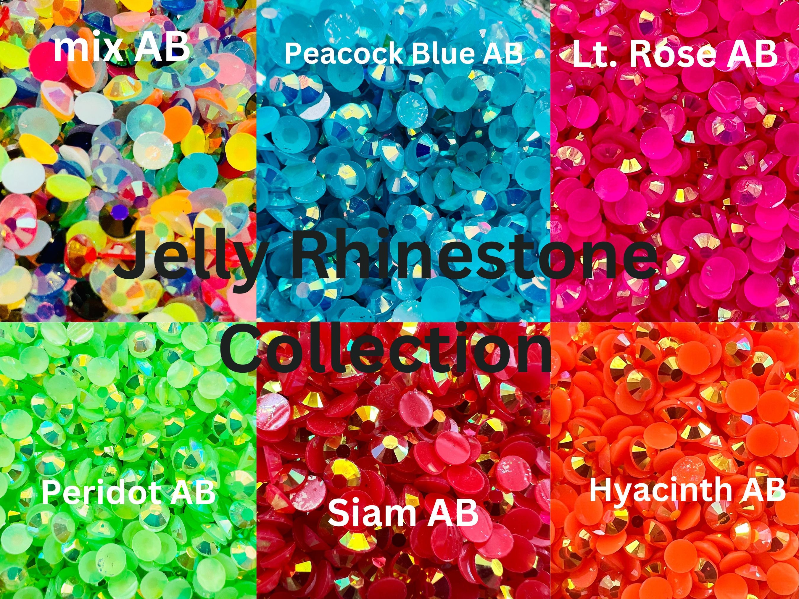 Crystal AB Glass Rhinestones – The Tumbler Supply Store