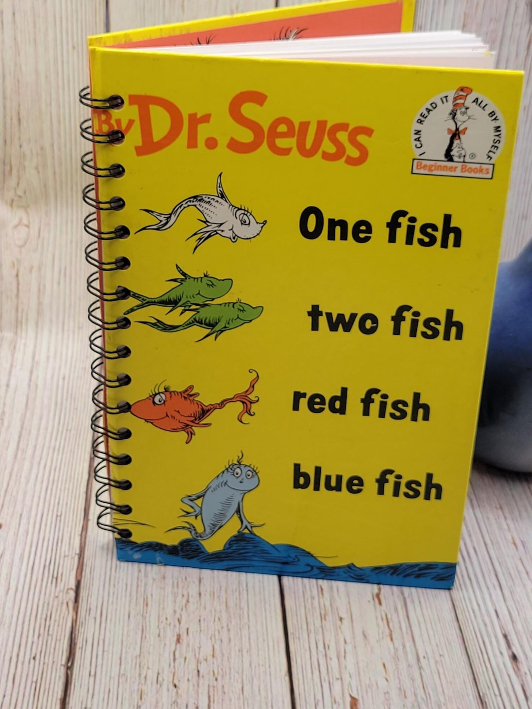 Dr Suess One Fish, Two Fish Journal/ Sketchbook - Etsy