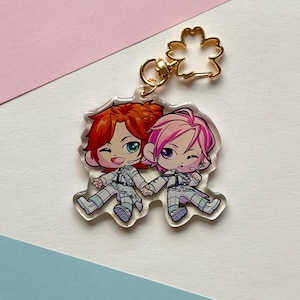 Ensemble Stars!! No Name Yet Double Face 2.5" Acrylic Keychain - Madara Mikejima - Kohaku Oukawa
