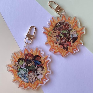 Dimension 20 Fantasy High The Seven 7,5 cm akrylnyckelring