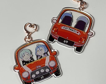 Ensemble Stars!! TatsuHime 3" Acrylic Keychain - Tatsumi Kazehaya - HiMERU