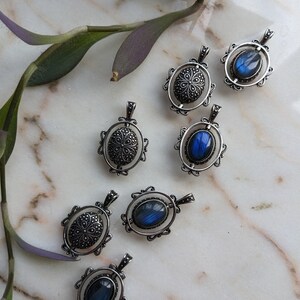Labradorite Spinning Pendant