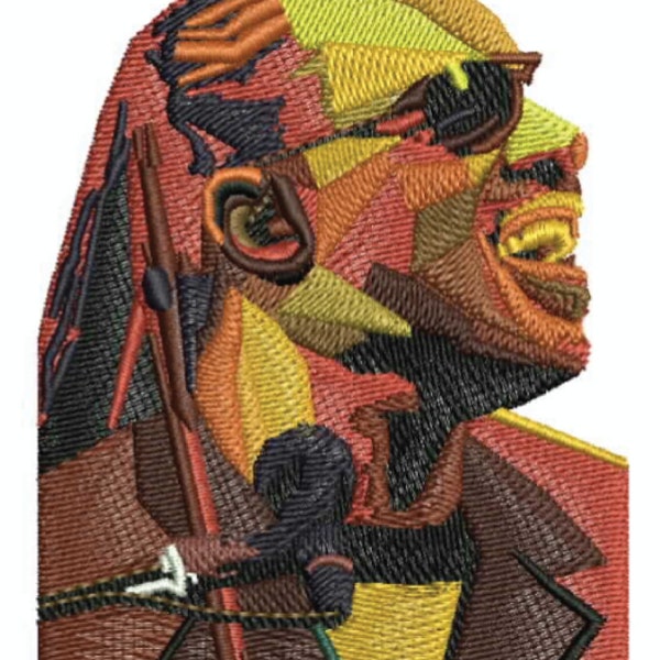 Stevie Wonder Conception de broderie