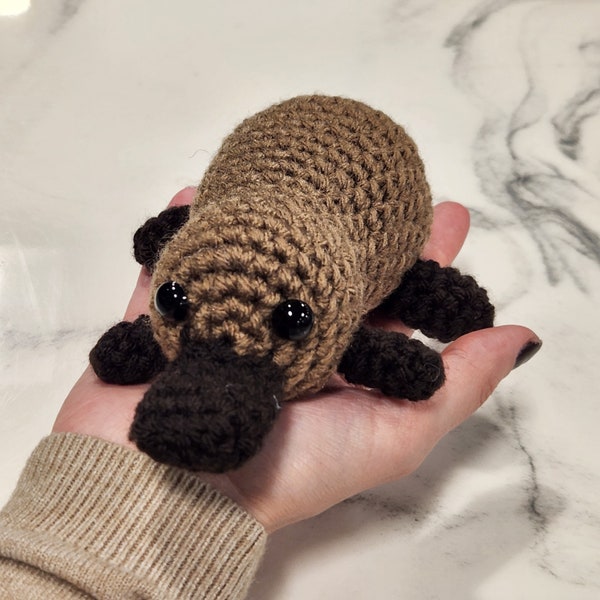 Crochet Platypus Amigurumi (Customizable)