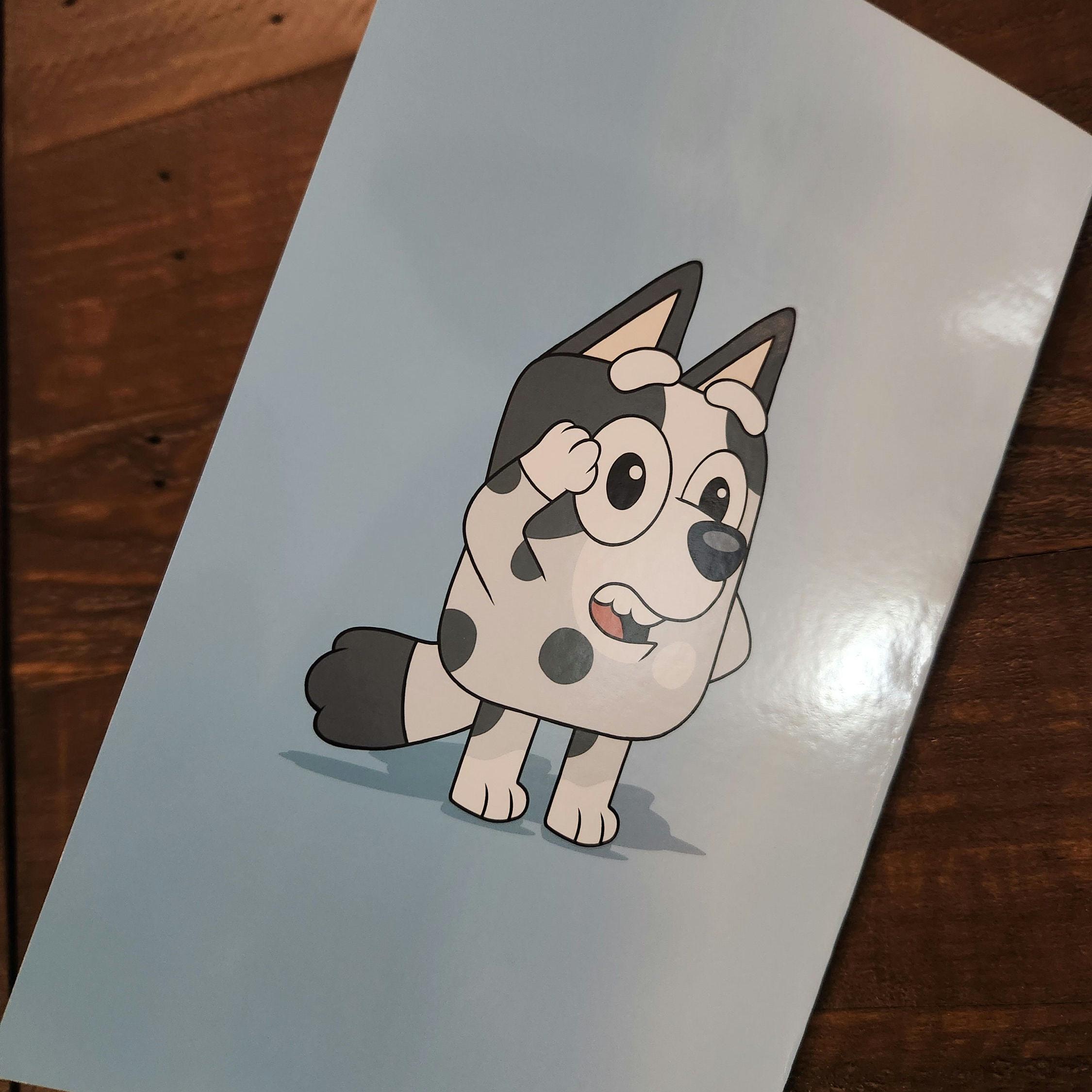 Glossy Folded Card