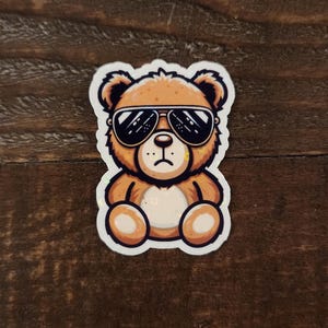 Cool Bear Sticker
