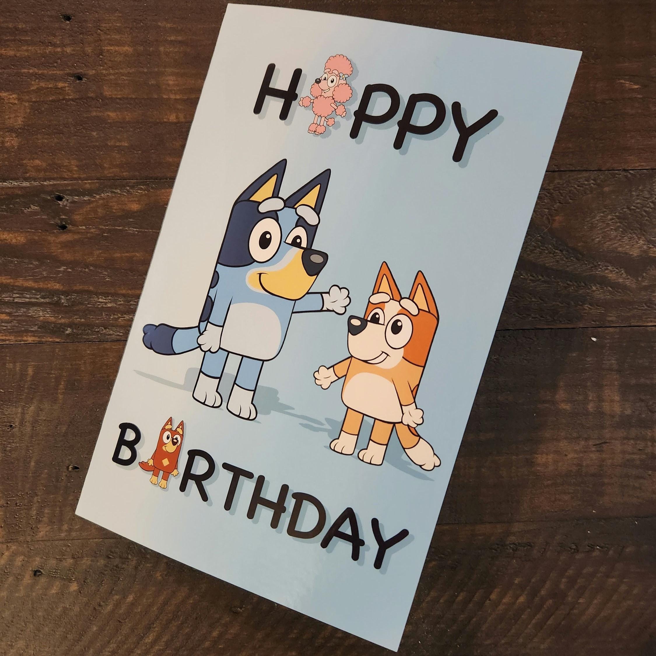 Glossy Folded Card