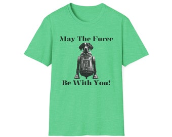 My The Furce Be With You! Dog shirt Funny dog shirt for women men kids Star Wars dog