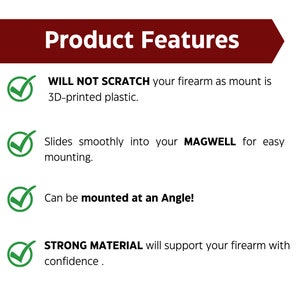 Ruger American Rifle Wall Mount Display Storage | Precision Bolt Action Predator Ranch Hunter Compact | 308 6.5 6mm .243 image 8