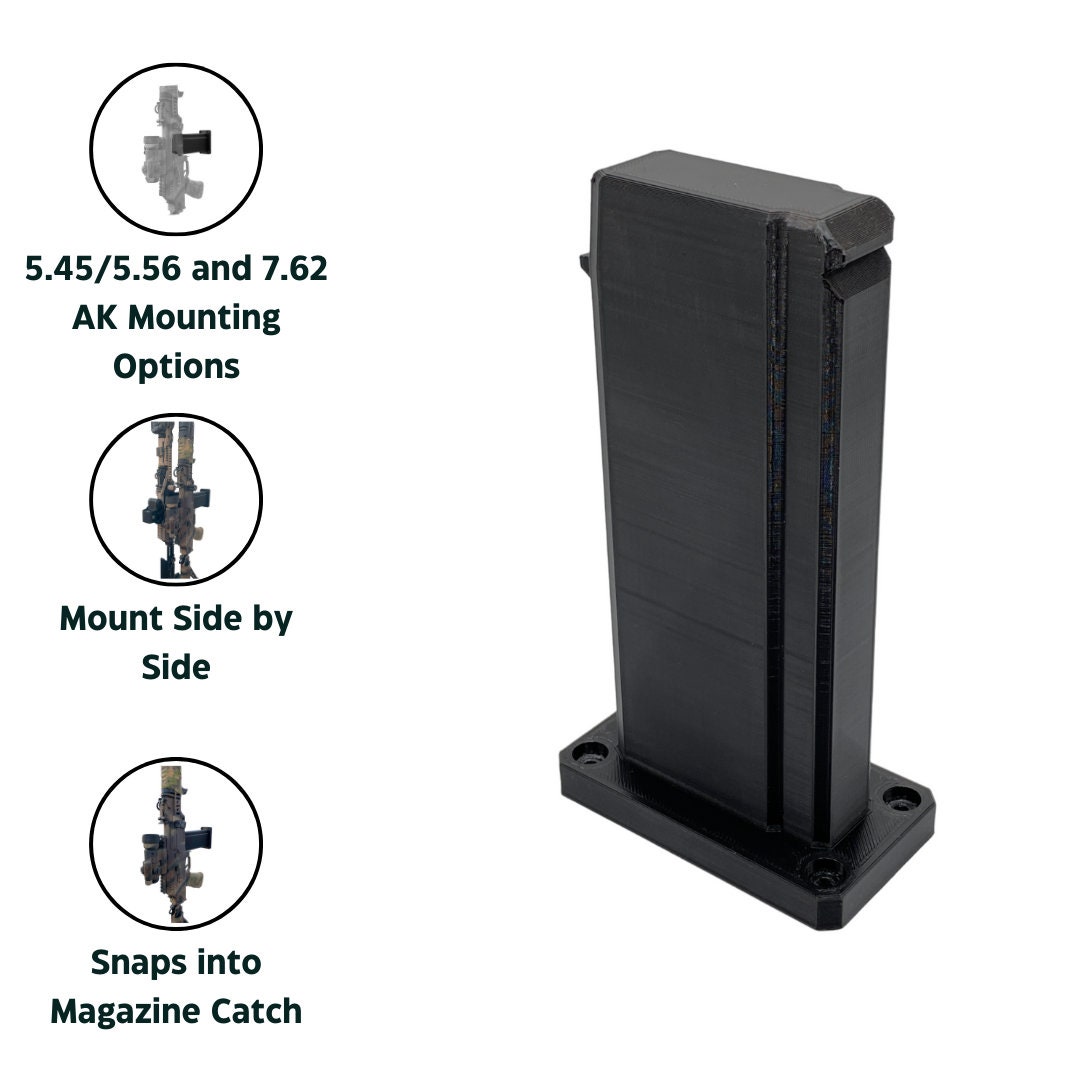 AK Vertical Mount - Wall - for 5.45/5.56/7.62 /rifle Tactical Gun ...