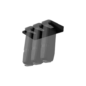 Glock Compatible Magazine Rack - Wall  /  Rack Storage Home Organizer Safe Firearm Display Hanger Hook Bullet Storage Magazine Durable
