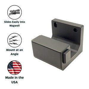 Ruger American Rifle Wall Mount Display Storage | Precision Bolt Action Predator Ranch Hunter Compact | 308 6.5 6mm .243 image 2