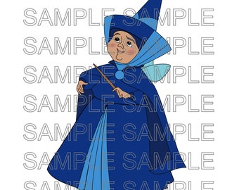 Merryweather Bella Durmiente Hada Azul