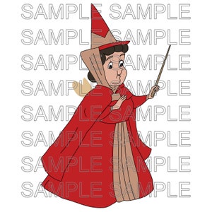 Flora Sleeping Beauty Red Fairy