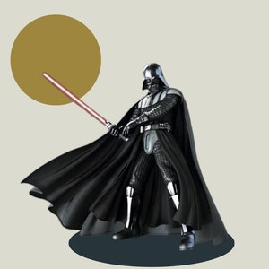 Revenge of the Sith Star Wars Modern Art Print