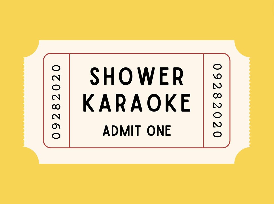 Shower Karaoke Art Print - Etsy