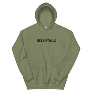 Essentials Fear of God White Hoodie Etsy Finland