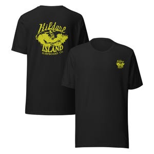 JJ Maybank Outer Banks T-Shirt  | Kildare Surfboard Co. Tee with Surfer Print | Front & Back OBX Shirt