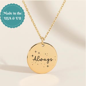 Potter-Inspired Books Lovers Necklace, Always Valentines GF BF Jewelry Last Minutes Gifts