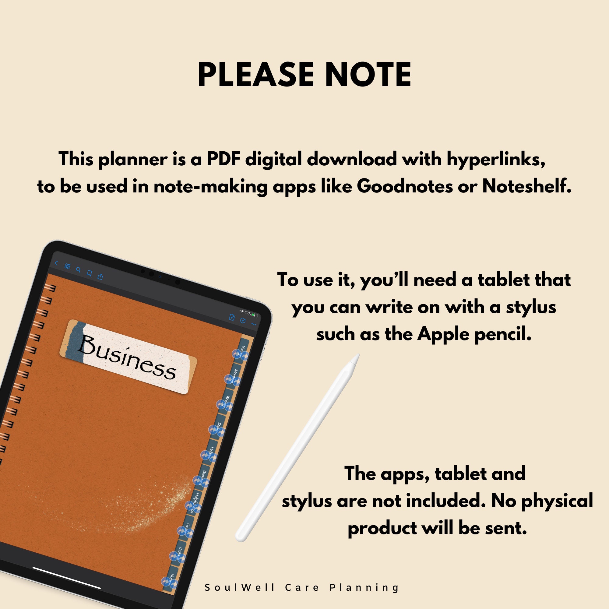 Digital Planner 2023 Goodnotes Planner PREMIUM Daily Etsy Australia