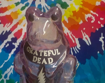 Grateful Dead Frog  made from thick glass