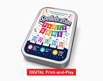 Spellebration - A Word Card Game - Digital Print-And-Play Edition