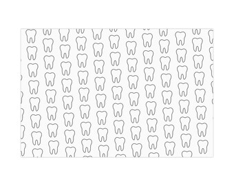 Dental Gift Wrap Paper | Tooth Gift Wrap Paper