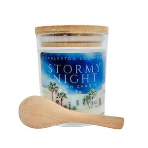 Massage Candle - Sensual Lotion Candle- Aromatherapy - Natural Skincare - Storm - Birthday Gift - Couple Massage - Charleston SC