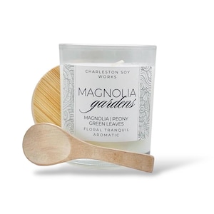 Magnolia & Peony Lotion Candle - Massage Candle - Natural Skincare - Anniversary Gifts - Birthday Gift - Couples Massage - Charleston