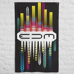 EDM Flag, Electronic Dance Music