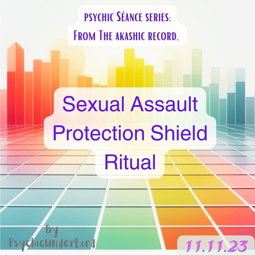 Sexual Assault Protection Shield Ritual - Etsy