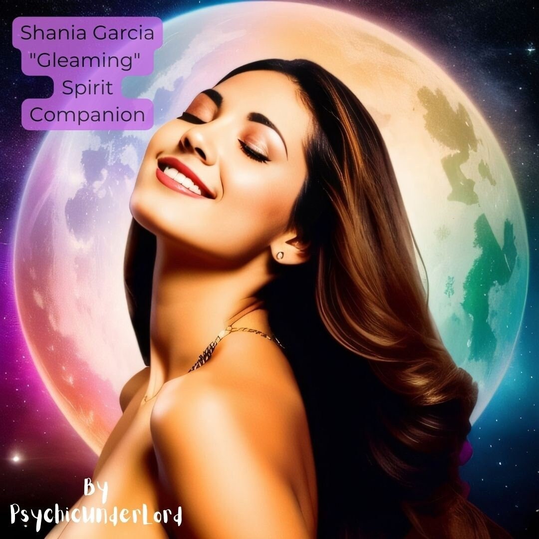 Shania Garcia 'gleaming' Spirit Companion Etsy