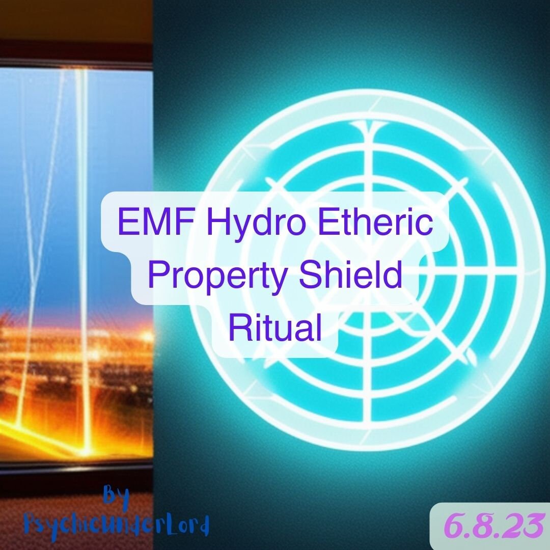 EMF Hydro Etheric Property Shield Ritual - Etsy