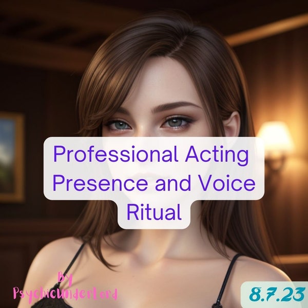Professional Acting Presence and Voice Ritual