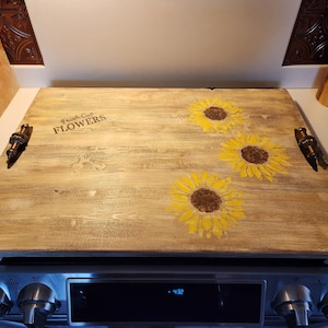 Country Sunflowers Noodle Board