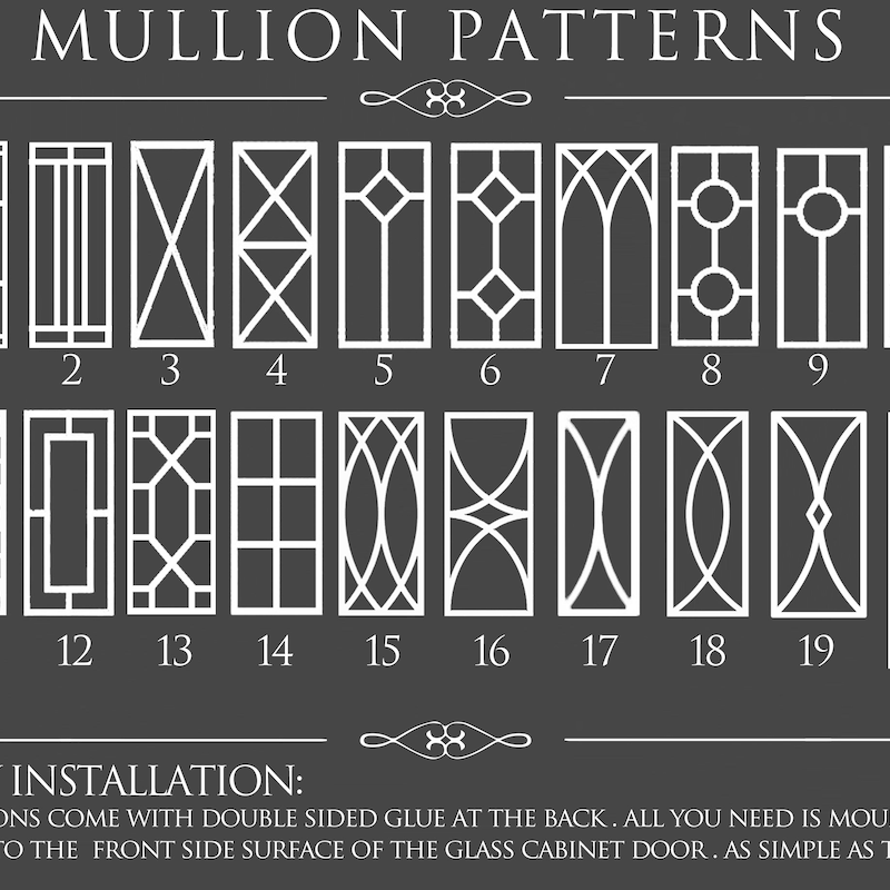 Window Mullions - Etsy