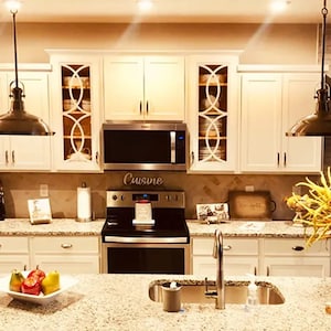 Mullion Glass Door For Existing Kitchen Cabinet | Kitchen Mullion | Kitchen Cabinet Glass Door Mullion Insert | Mullion Overlay |