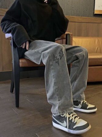 street hip hop collages casual jeans