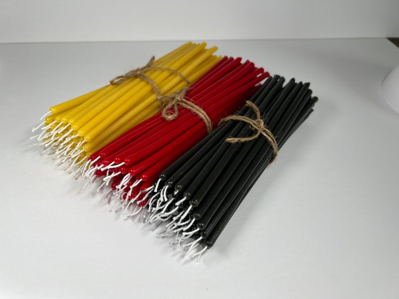Pure Beeswax Church Candles Orthodox Church Tapers 7.3 Inches Etsy