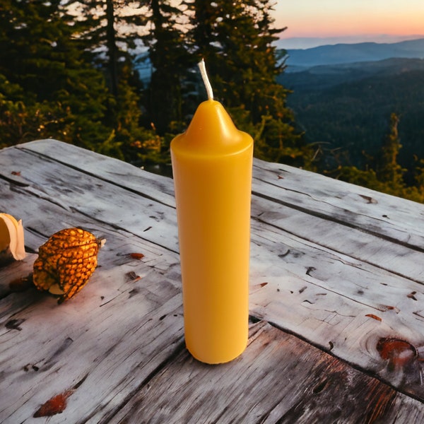 Beeswax Ritual Candle Etsy