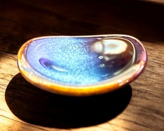 Little ceramic candle holder for small candles | 2'' x 1.5" | no candles included