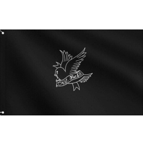 Lil Peep Wall Flag - Etsy UK